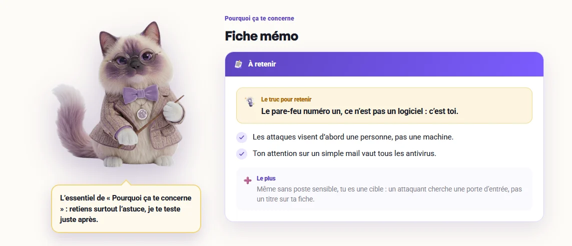 Un cours court ROOMCA animé par Roomy